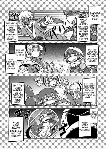 [Aruse Yuuji] Jingai Ninpouchou ~Shuryou Ninja Shirohebi no Maki~ Fhentai - Page 3