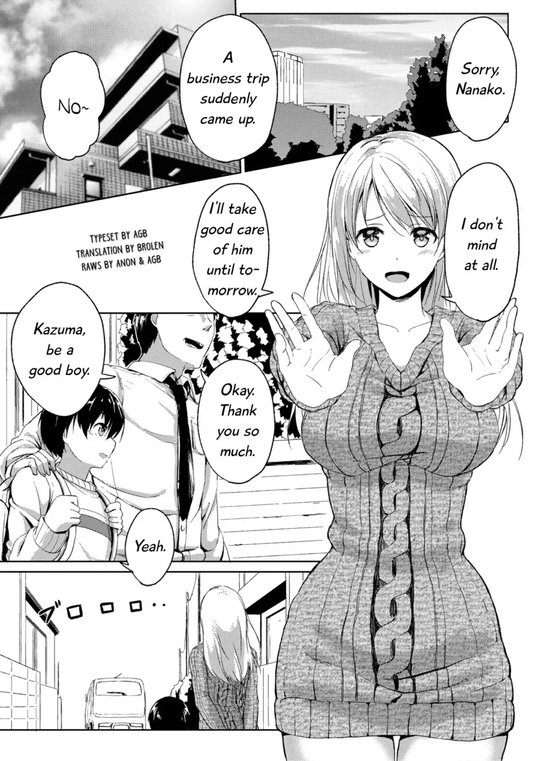 [Hachimitsu] 190cm↑ Choushin Onee-san to Taikakusa Icha Love Jikan | 190cm↑ Size Difference "Icha Love" Time with a 190cm Tall Onee-san Fhentai.net - Page 4