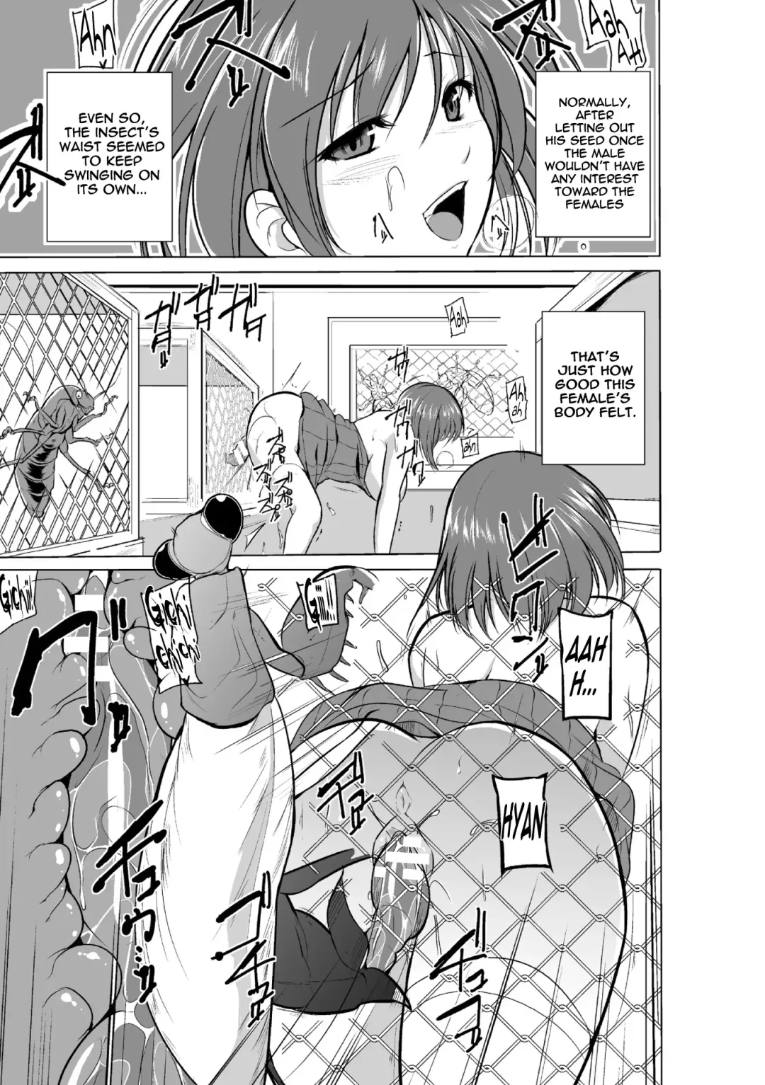 [Chiba Tetsutarou] Mushi Yuugi  -Mant - ENG Fhentai - Page 33