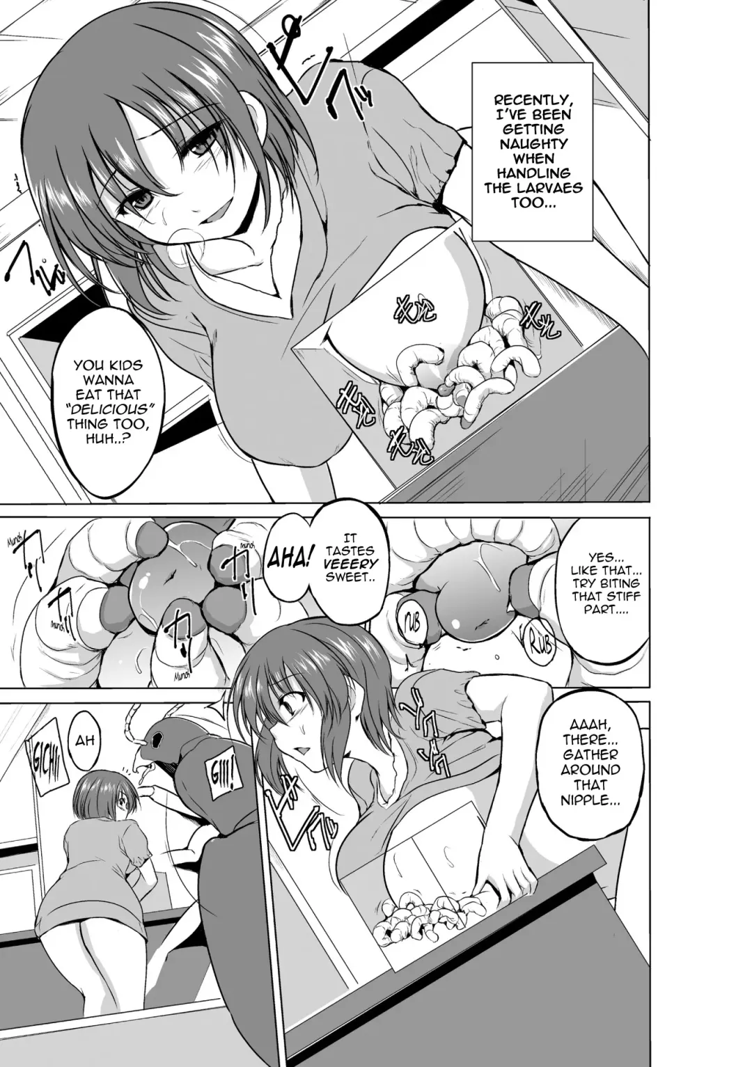 [Chiba Tetsutarou] Mushi Yuugi  -Mant - ENG Fhentai - Page 71