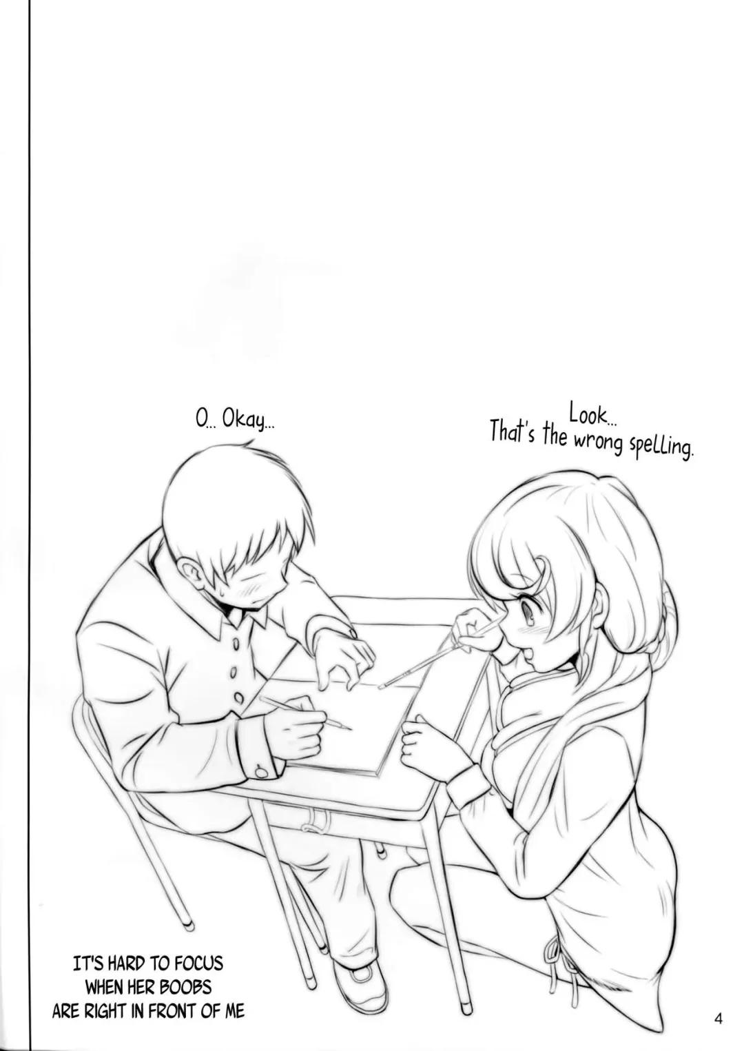 [Haruki Genia] Naisho no Kagai Jugyou Fhentai - Page 3