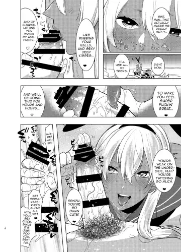 [Aimaitei Umami] Kasshoku Otokonoko DeliHeal no Erohon ~Yattekita Shimakaze-kun wa Daigaku no Charai Kouhai de――?! Hen Fhentai - Page 5