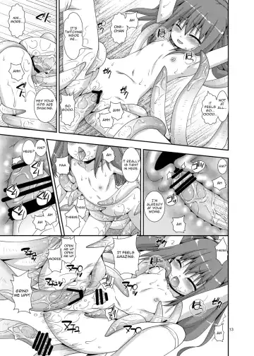 [Sou Akiko] Imouto to Shokushu Oniichan | My Brother is a Tentacle Monster Fhentai - Page 13