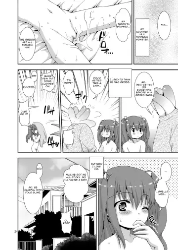 [Sou Akiko] Imouto to Shokushu Oniichan | My Brother is a Tentacle Monster Fhentai - Page 24