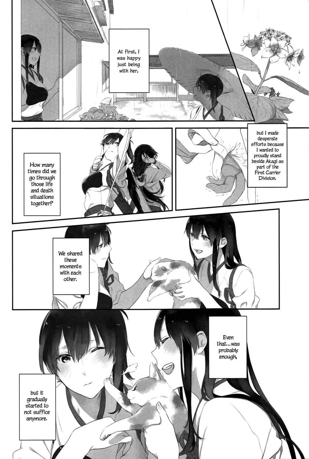 [Nekomura] Kaga no Hana Wazurai | Kaga's Flower Illness Fhentai - Page 10