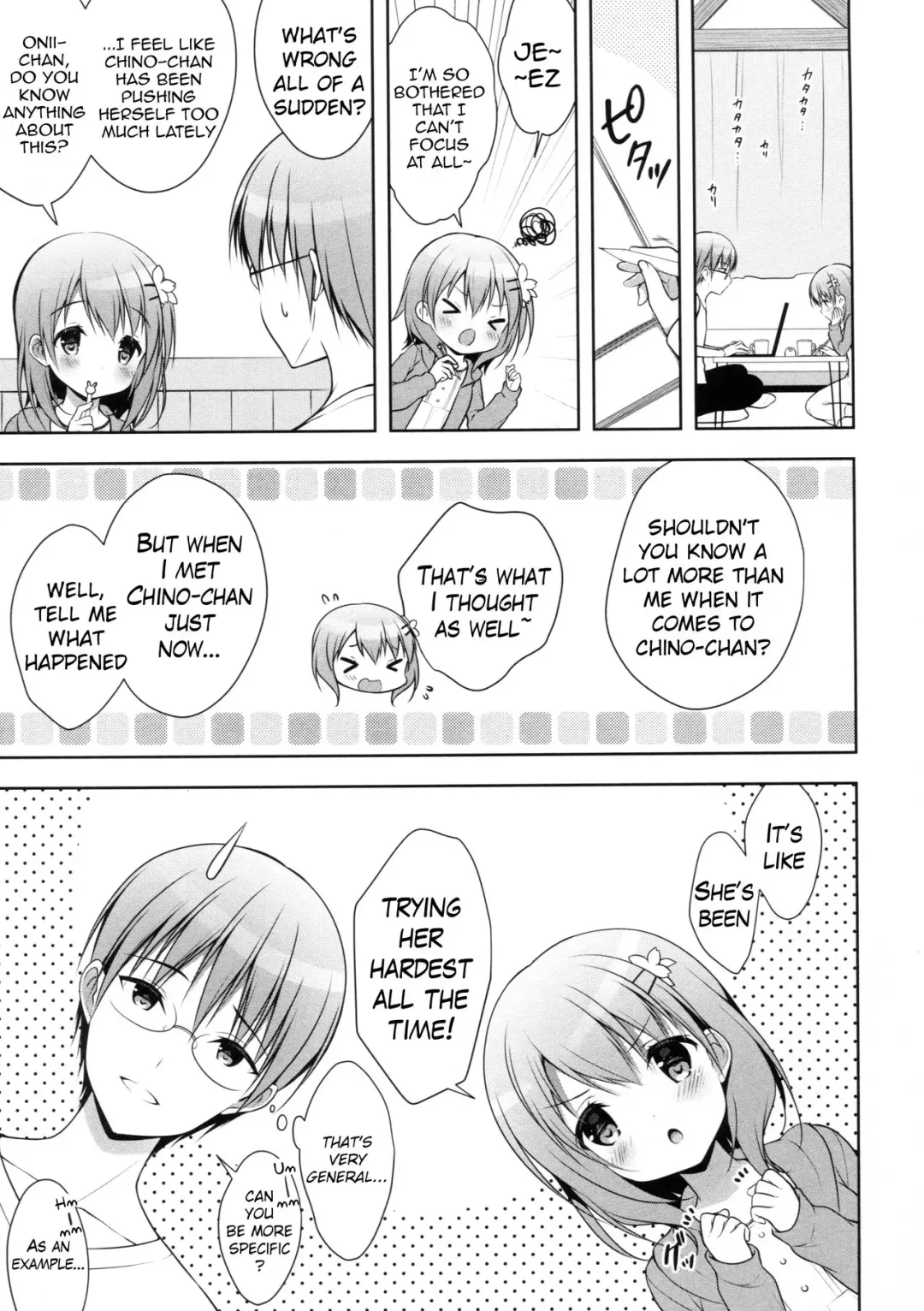 [Miwa Futaba] Chino-chan wa Goshuushin Kokoa√ | Chino-chan is Infatuated with Kokoa√ Fhentai.net - Page 6