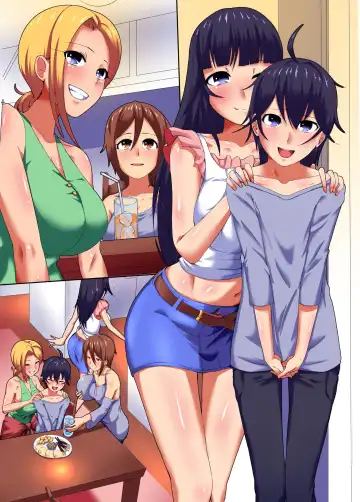 [Meria] Inkansen ~ Mote-kei Ane to Gal-tomo ga Inran Virus ni Kansen Shite Bitchi Hentai 4P Hame Houdai Fhentai.net - Page 28