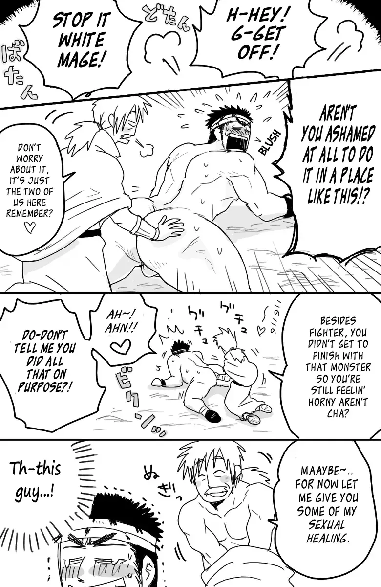 [Hoshieda] Fighter x Shiro Majutsu | Fighter x White Mage Fhentai - Page 10
