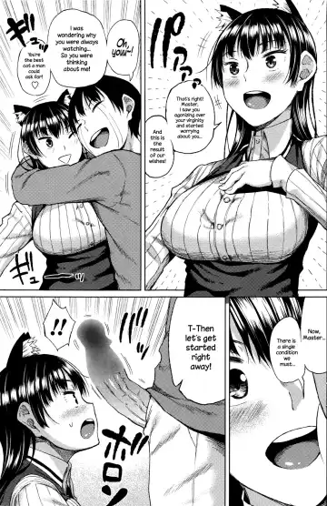 [Nagaikusa] Ningen ni Natta Neko | The Cat Who Became Human Fhentai - Page 3
