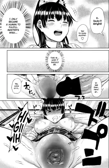 [Nagaikusa] Ningen ni Natta Neko | The Cat Who Became Human Fhentai - Page 9