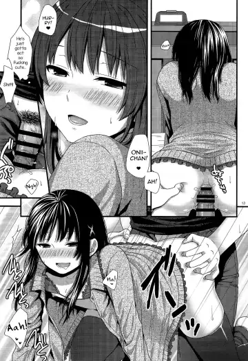 [Ohaguro Dobu] Yappa Uchi no Otouto Nanka Zenzen Kawaikune-shi Fhentai - Page 12