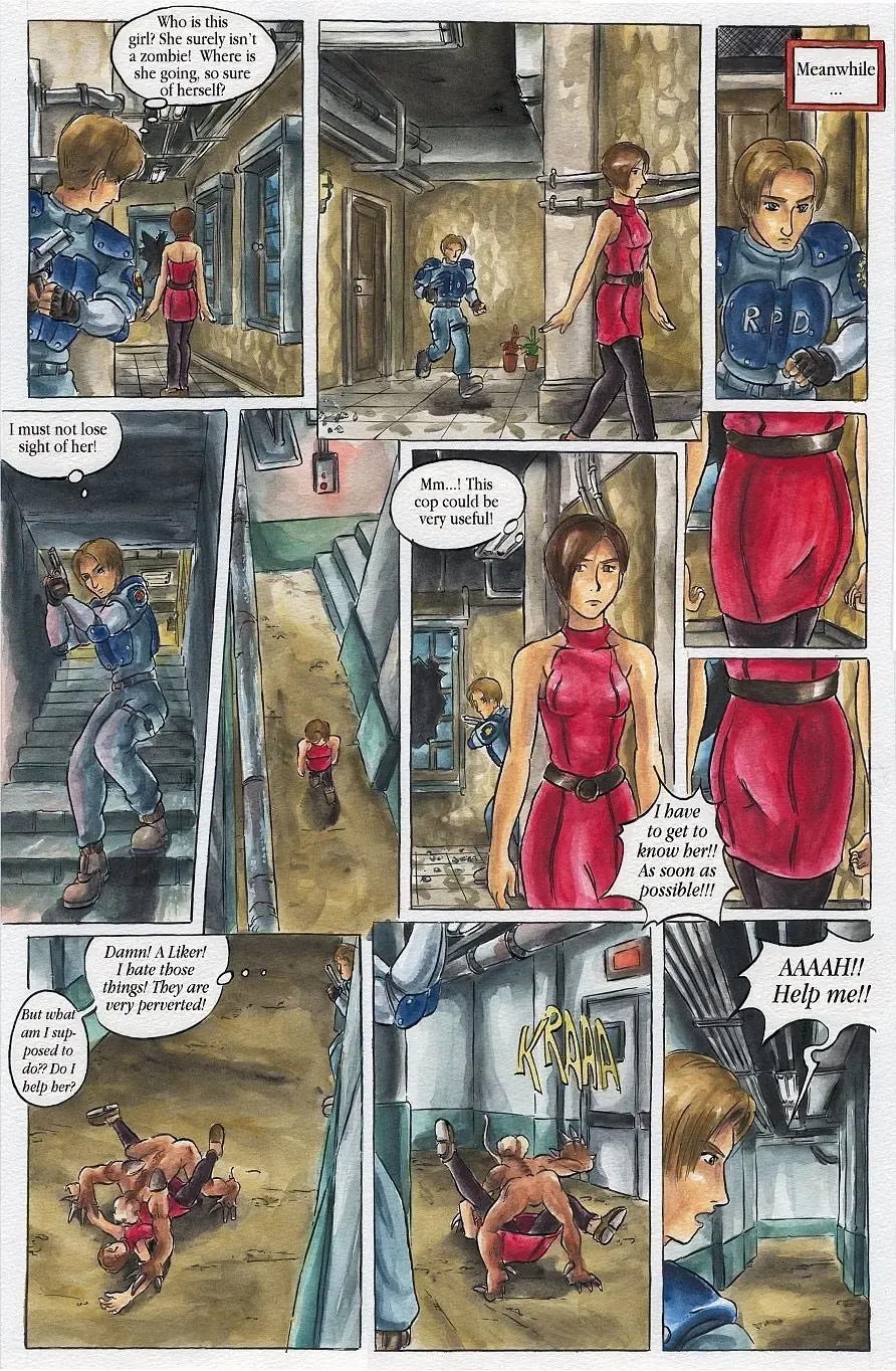 [Passage] Bad Resident Evil: The Virus X (passage) ENGLISH Fhentai - Page 14