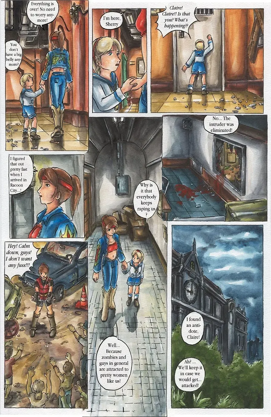 [Passage] Bad Resident Evil: The Virus X (passage) ENGLISH Fhentai - Page 25