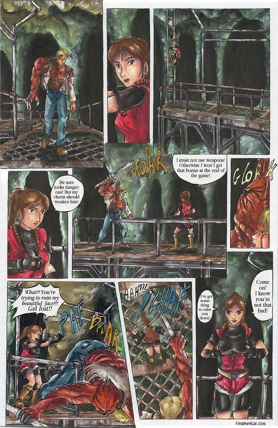 [Passage] Bad Resident Evil: The Virus X (passage) ENGLISH Fhentai - Page 29