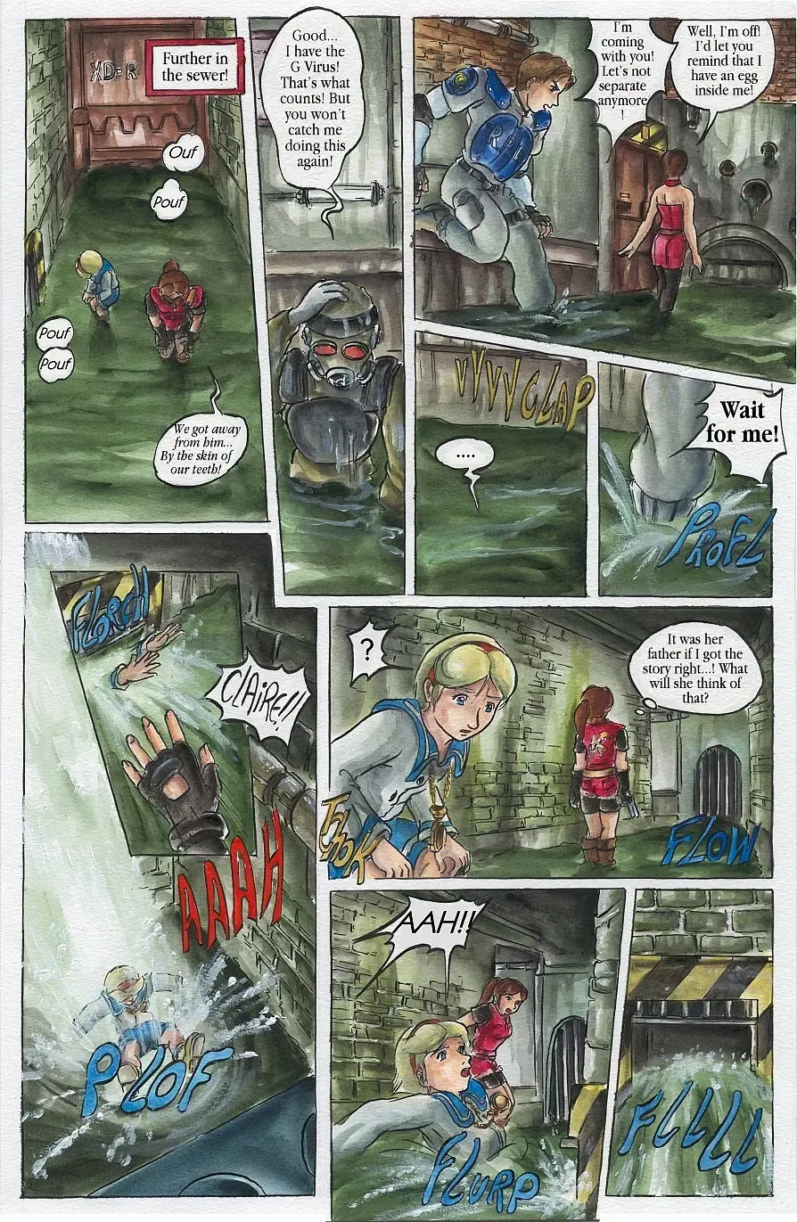 [Passage] Bad Resident Evil: The Virus X (passage) ENGLISH Fhentai - Page 35