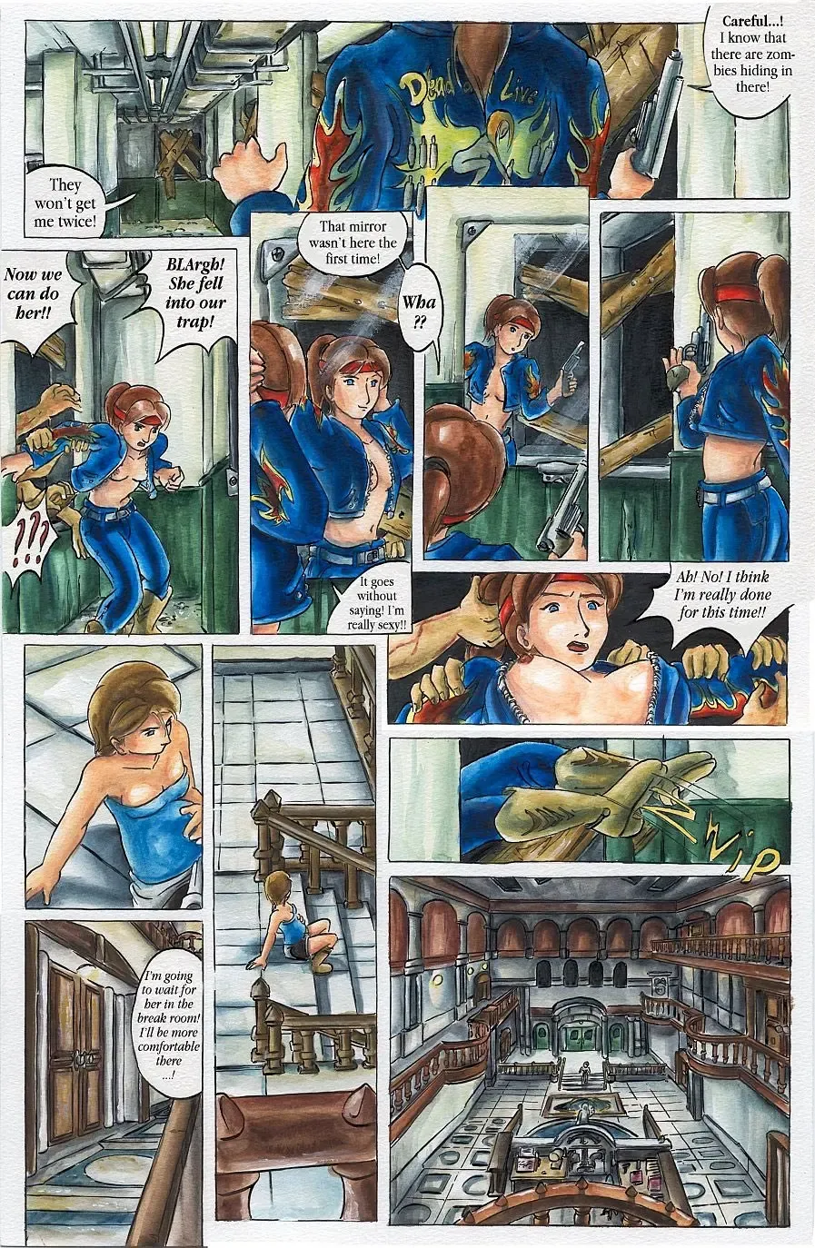 [Passage] Bad Resident Evil: The Virus X (passage) ENGLISH Fhentai - Page 4