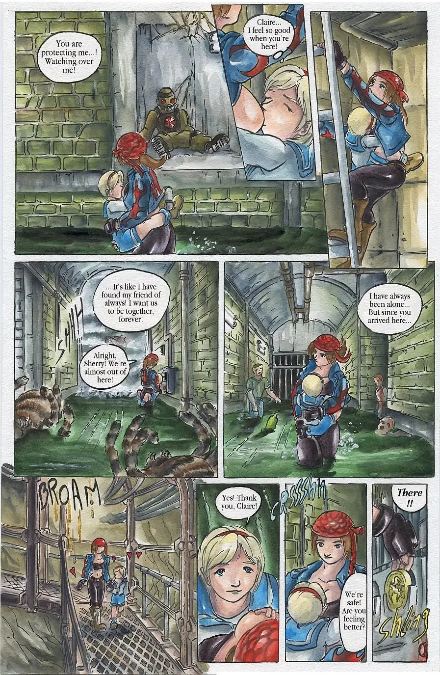 [Passage] Bad Resident Evil: The Virus X (passage) ENGLISH Fhentai - Page 45