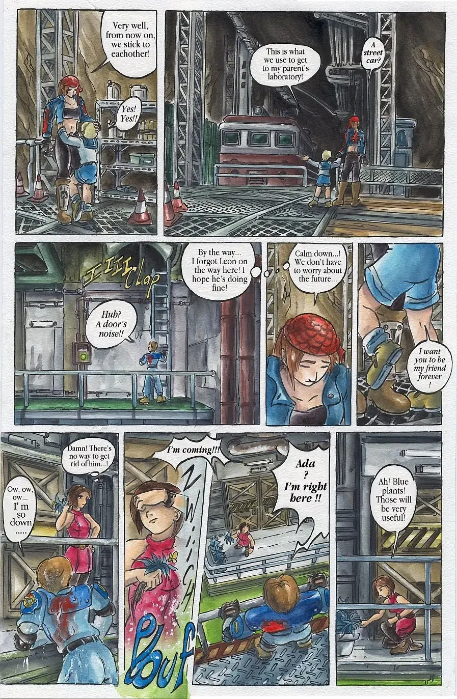 [Passage] Bad Resident Evil: The Virus X (passage) ENGLISH Fhentai - Page 46