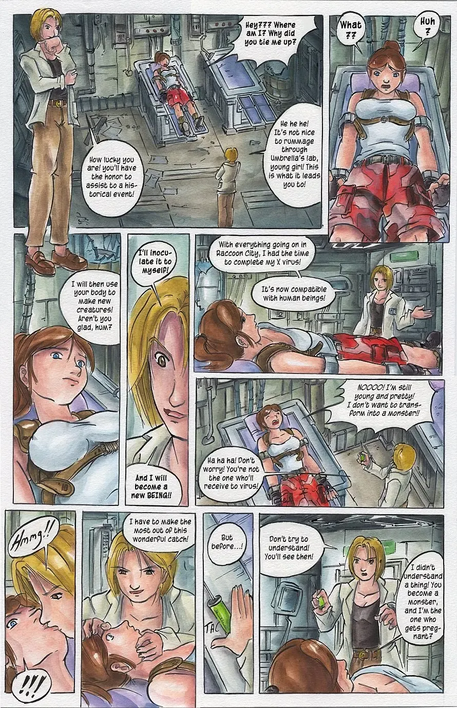 [Passage] Bad Resident Evil: The Virus X (passage) ENGLISH Fhentai - Page 64