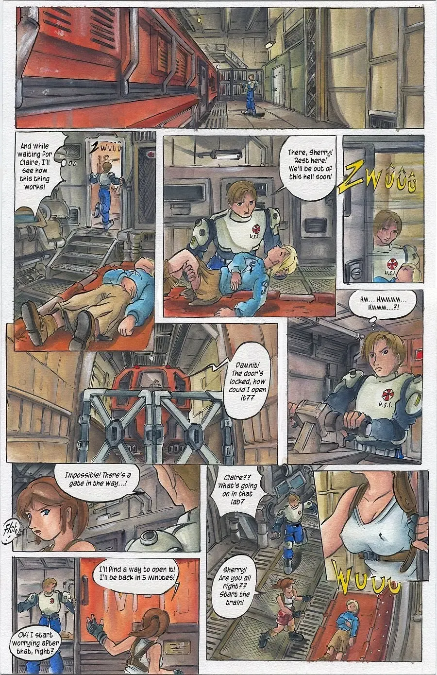 [Passage] Bad Resident Evil: The Virus X (passage) ENGLISH Fhentai - Page 80