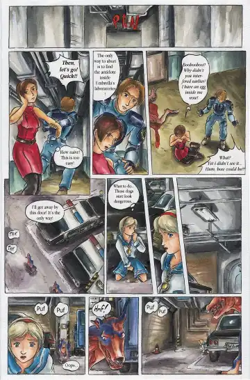 [Passage] Bad Resident Evil: The Virus X (passage) ENGLISH Fhentai - Page 16