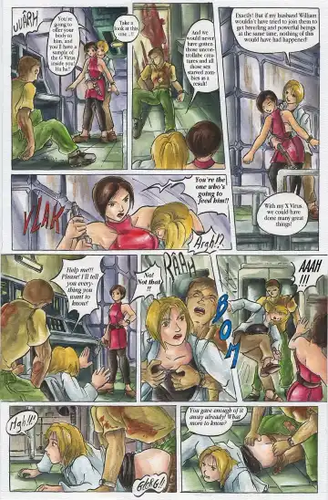 [Passage] Bad Resident Evil: The Virus X (passage) ENGLISH Fhentai - Page 42