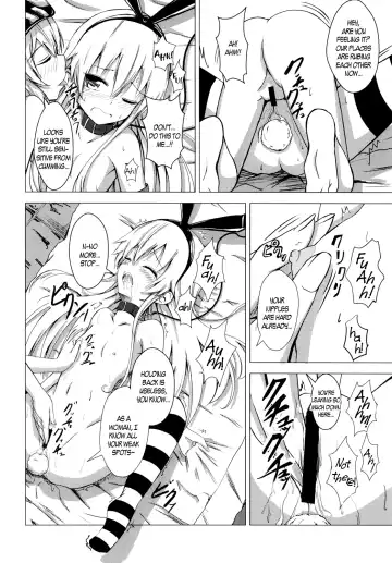 [Aikawa Ryou] Kuubo Wo-Kyuu-chan no Shimakaze Yuri Dorei Choukyou 1 | Standard Carrier Wo-Class Shimakaze's Yuri Slave Training 1 Fhentai - Page 17