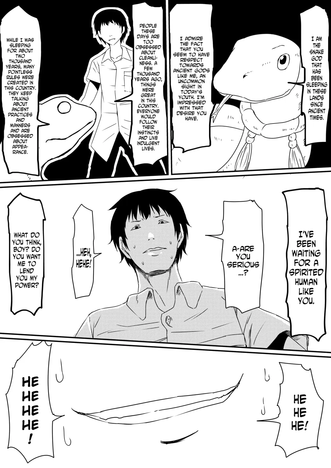 Kami no Chinko o Motsu Shounen Zenpen Fhentai - Page 31