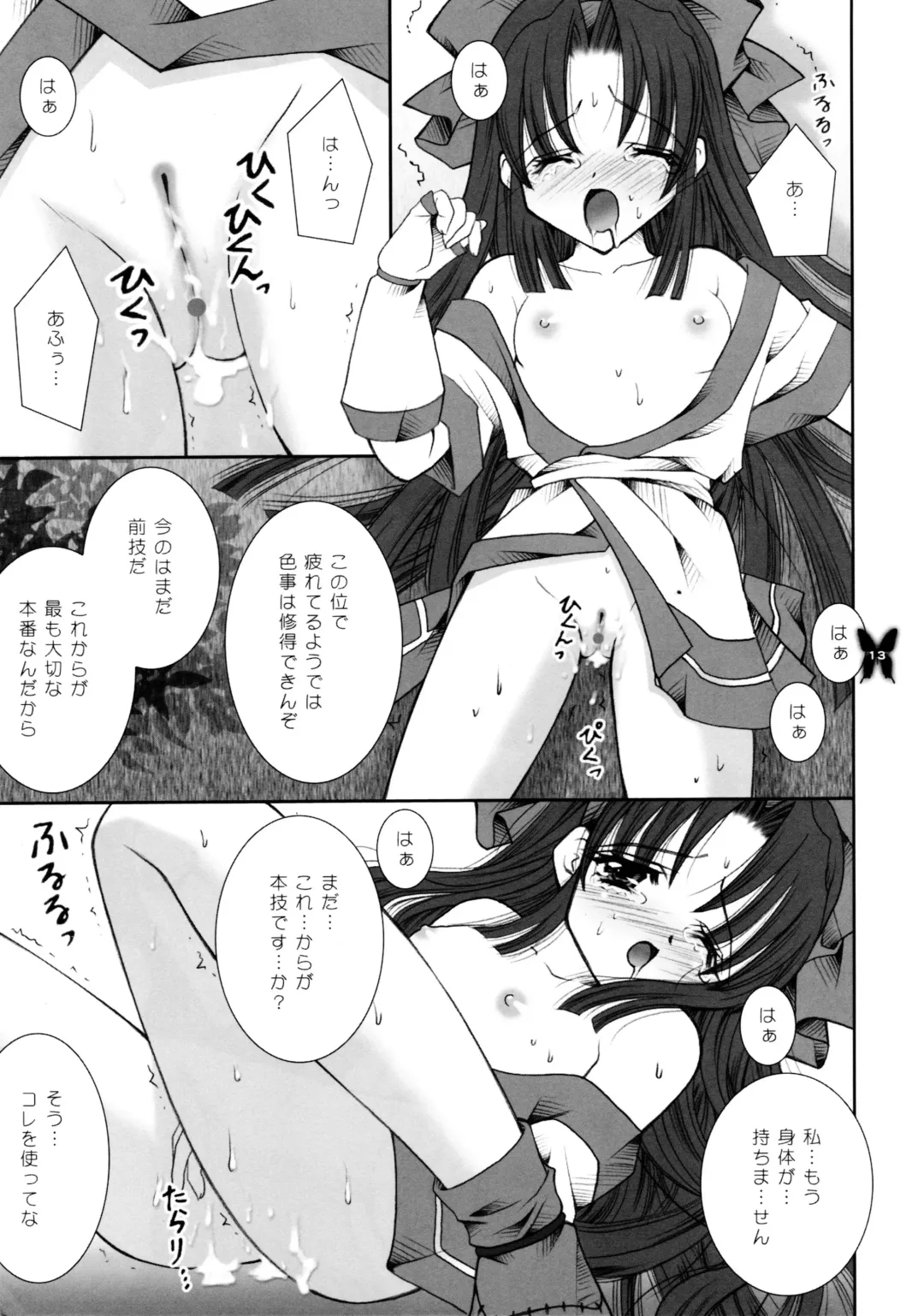 [Shigunyan] Kagayaku Chou ga Chi ni Inoru Fhentai - Page 13