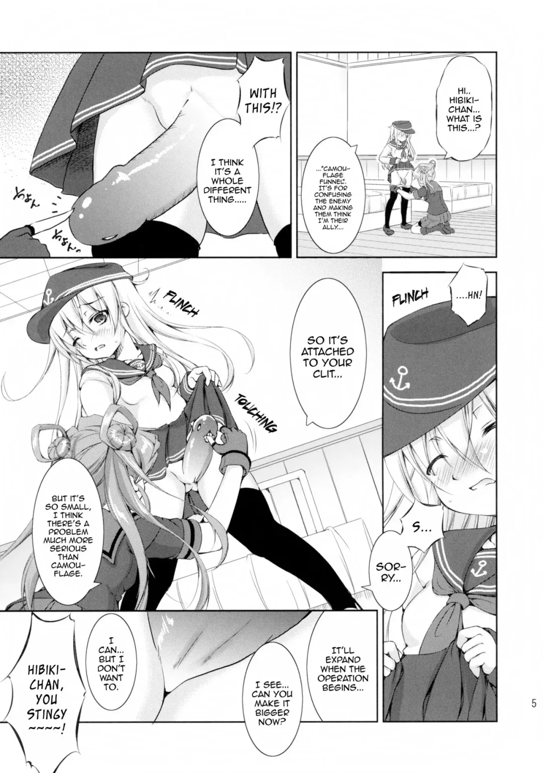 [Takane Nohana] Harashou! Gaiden Gisou Entotsu | Harashou! Sidestory: Camouflage Funnel! Fhentai - Page 5