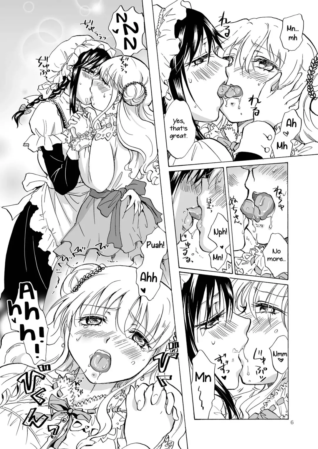 [Mira] Ojou-sama to Maid-san ga Yuriyuri Suru Manga Fhentai - Page 6