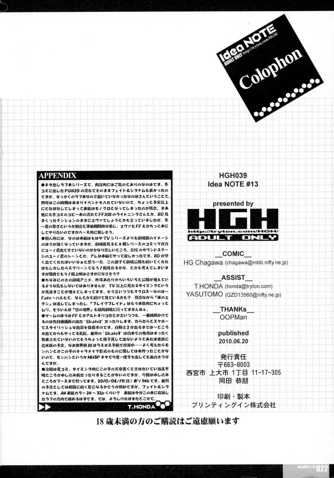 [Hg Chagawa] Idea NOTE #13 Fhentai - Page 21