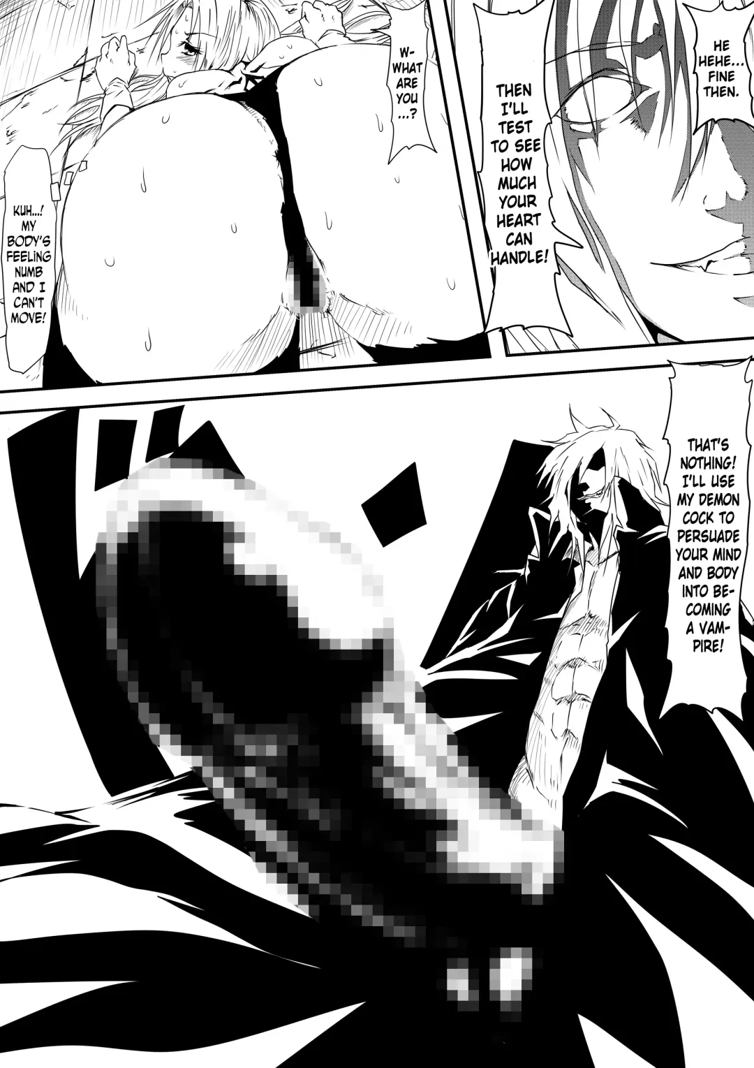 Kyuuketsuki ni Kanzen Haiboku Shita Vampire Hunter Oyako ga Musuko no Mae de Okasare Kyuuketsuki-ka Shite Shimau Haha no Hanashi Fhentai - Page 19