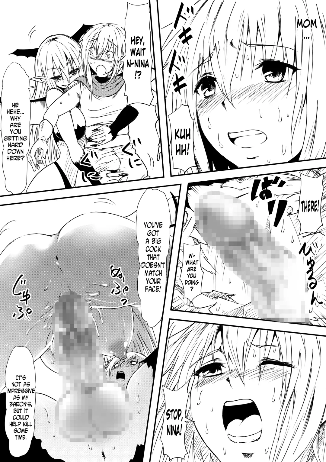 Kyuuketsuki ni Kanzen Haiboku Shita Vampire Hunter Oyako ga Musuko no Mae de Okasare Kyuuketsuki-ka Shite Shimau Haha no Hanashi Fhentai - Page 23