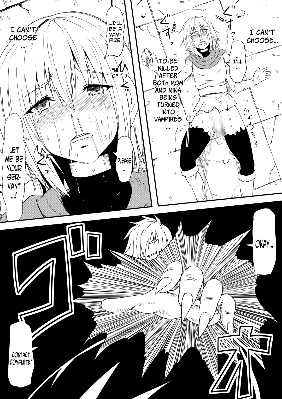 Kyuuketsuki ni Kanzen Haiboku Shita Vampire Hunter Oyako ga Musuko no Mae de Okasare Kyuuketsuki-ka Shite Shimau Haha no Hanashi Fhentai - Page 48