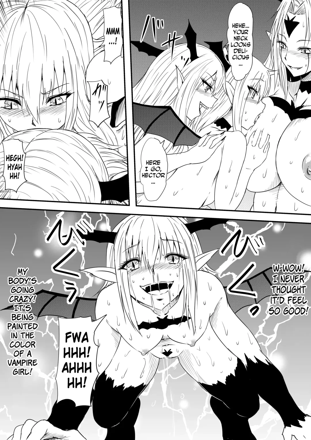 Kyuuketsuki ni Kanzen Haiboku Shita Vampire Hunter Oyako ga Musuko no Mae de Okasare Kyuuketsuki-ka Shite Shimau Haha no Hanashi Fhentai - Page 55