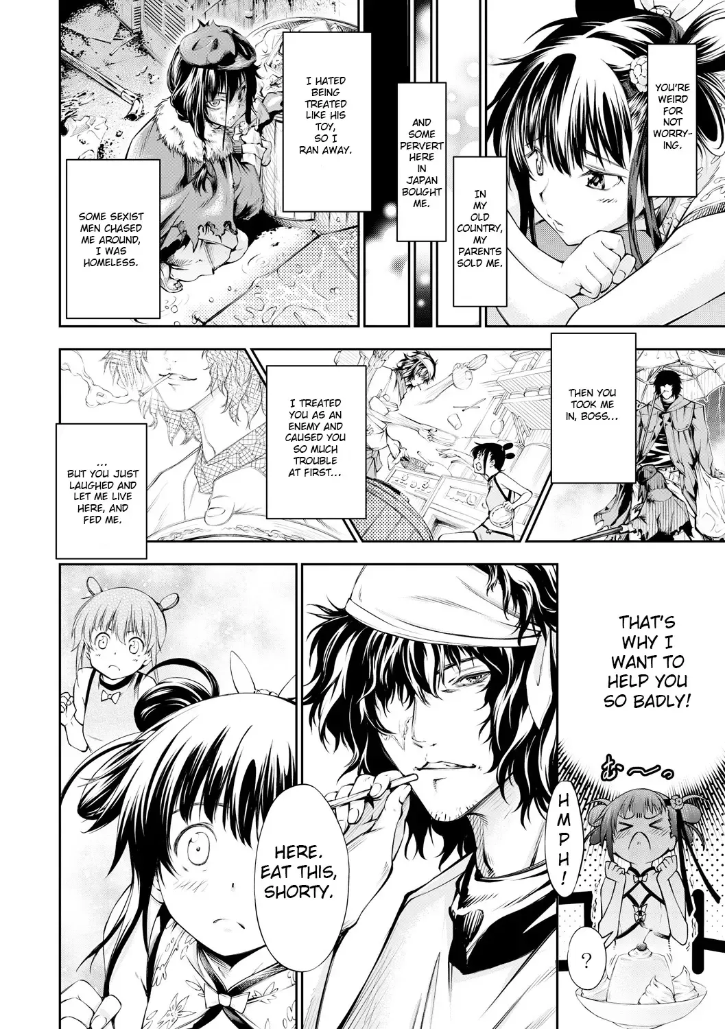 [Kuusou] Netsu! Ai! Hanten Shaomei to Tenchou no Eroerokai Kiroku | Hot! Love! Restaurant! Shaomei and the boss' erotic story! Fhentai - Page 4