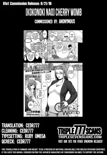 [Kokonoki Nao] Cherry Womb Fhentai - Page 23