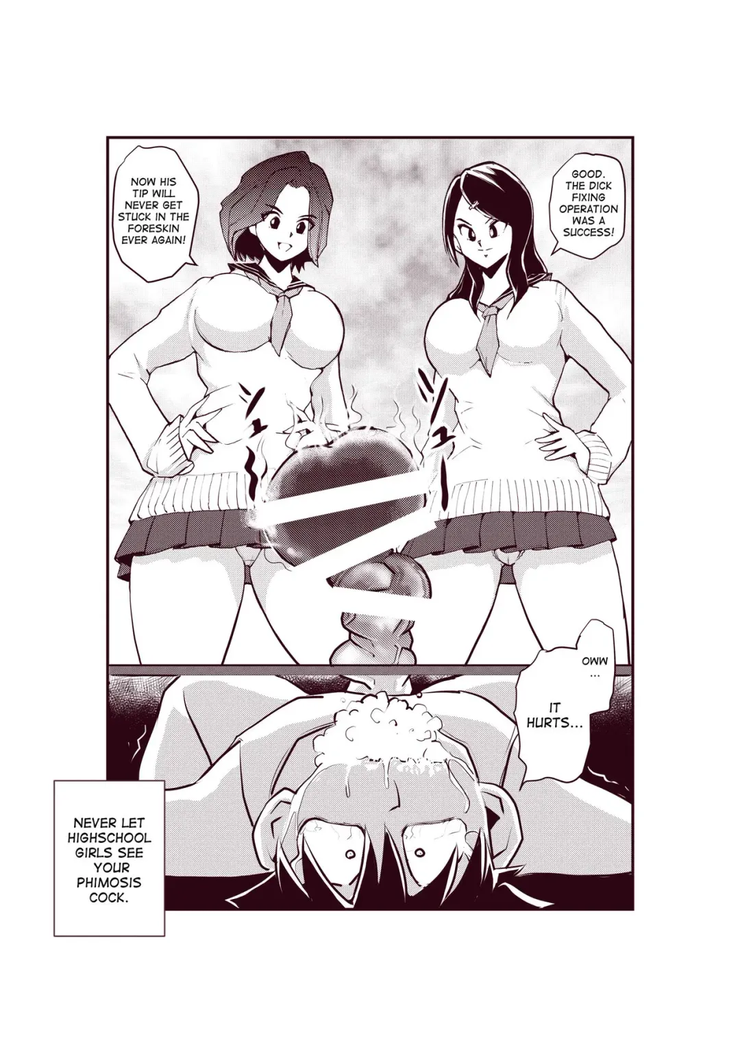 [Makunouchi] Dankon Ijime | Penis Bullies Fhentai - Page 3