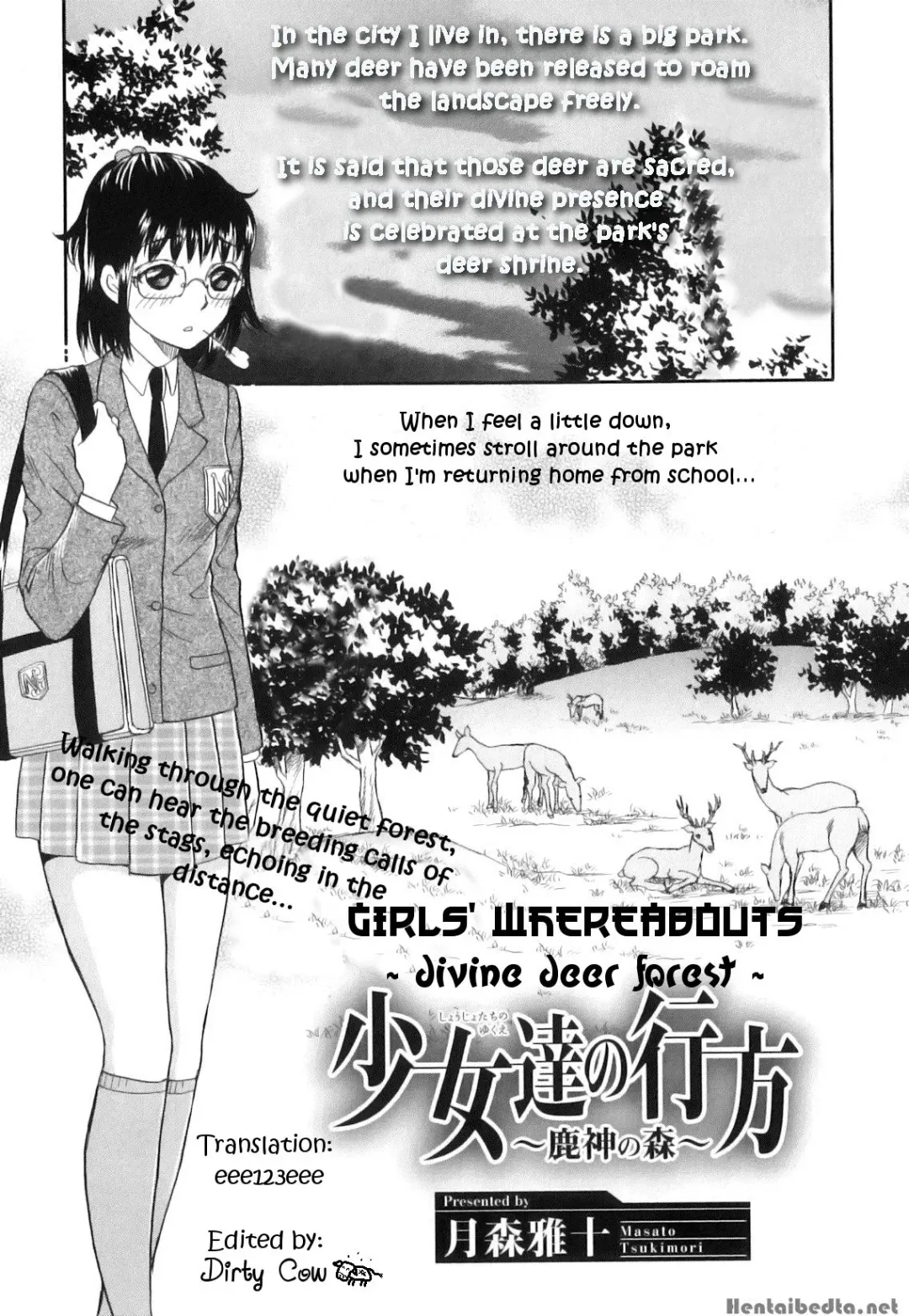 Read [Tsukimori Masato] Shoujo-tachi no Yukue ~Shishigami no Mori~ | Divine Deer Forest ~Girls' Whereabouts~ - Fhentai.net