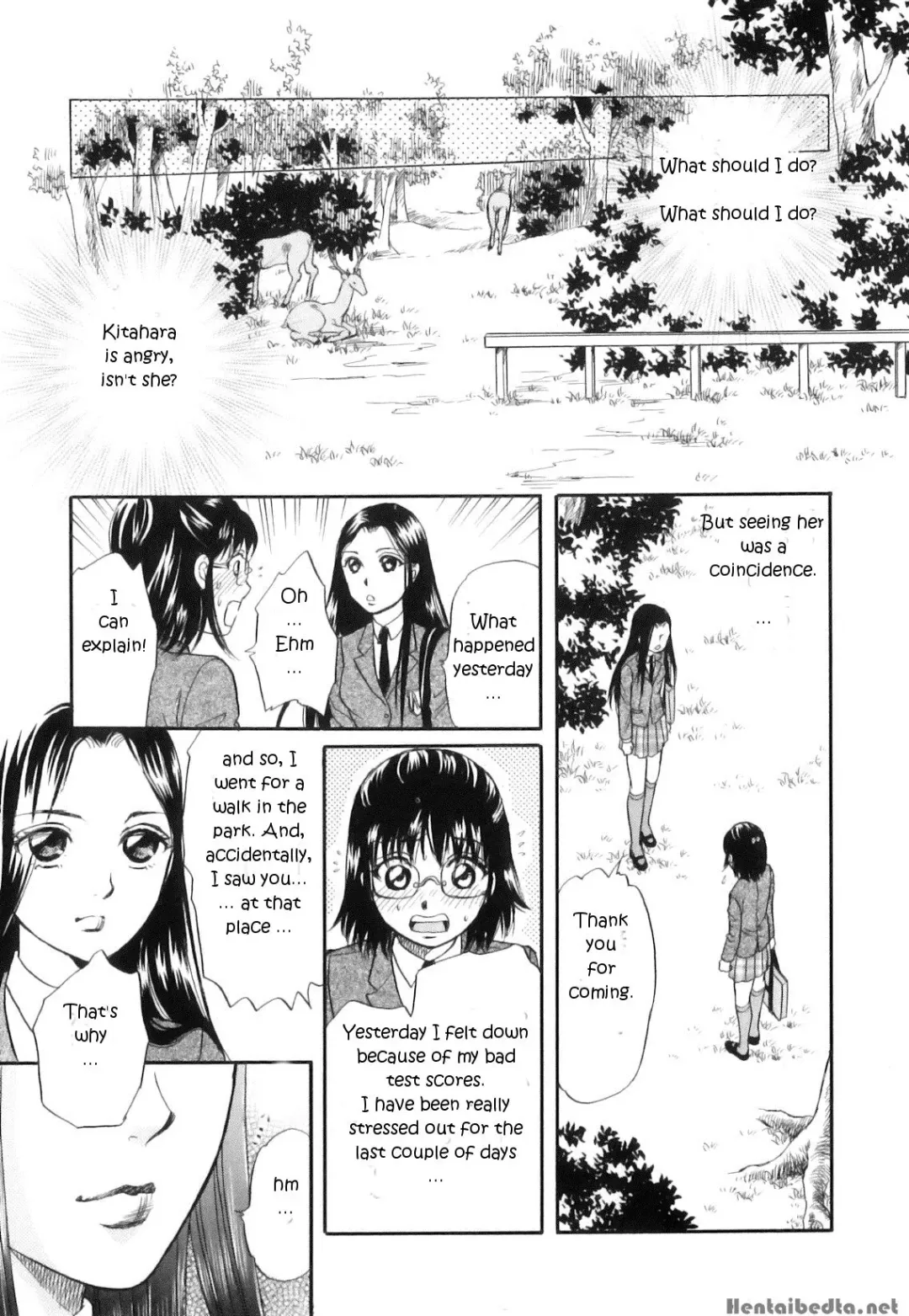 [Tsukimori Masato] Shoujo-tachi no Yukue ~Shishigami no Mori~ | Divine Deer Forest ~Girls' Whereabouts~ Fhentai.net - Page 13