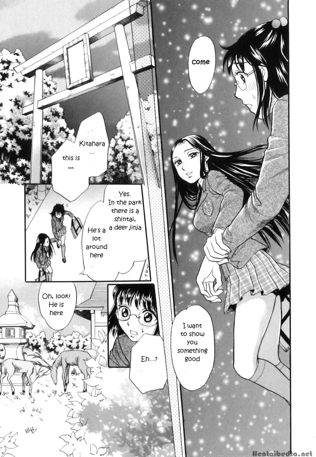 [Tsukimori Masato] Shoujo-tachi no Yukue ~Shishigami no Mori~ | Divine Deer Forest ~Girls' Whereabouts~ Fhentai.net - Page 15