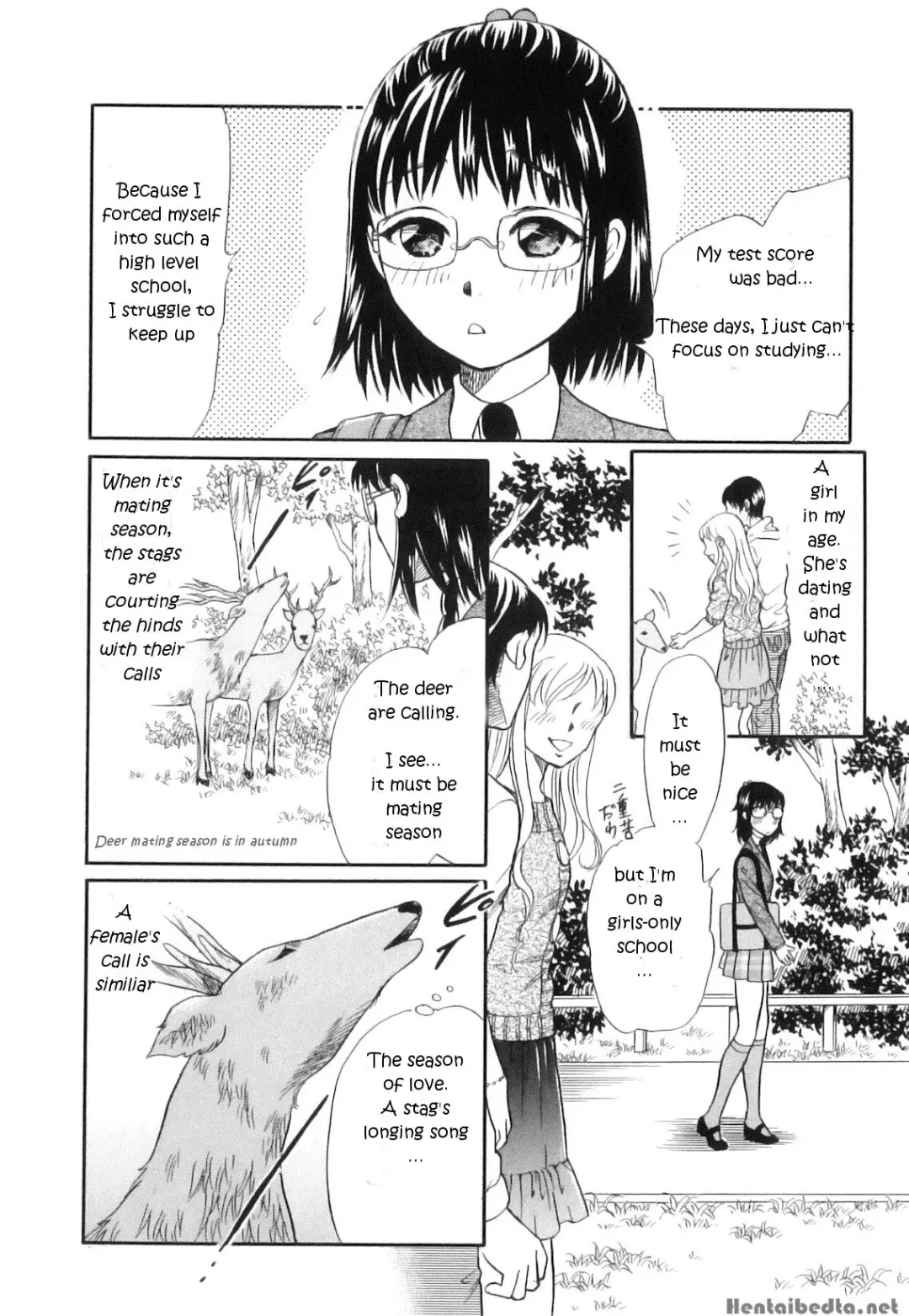 [Tsukimori Masato] Shoujo-tachi no Yukue ~Shishigami no Mori~ | Divine Deer Forest ~Girls' Whereabouts~ Fhentai.net - Page 2