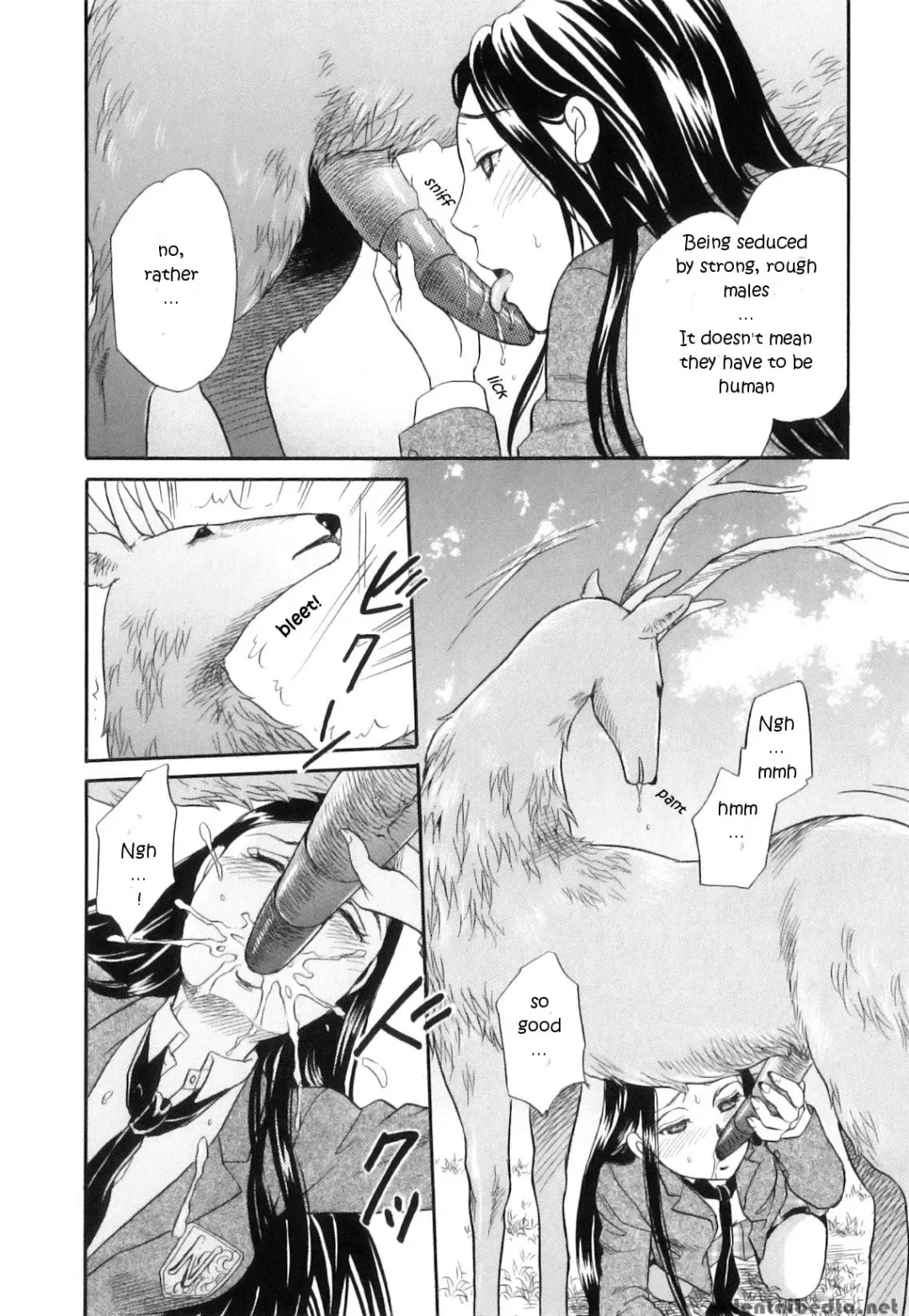 [Tsukimori Masato] Shoujo-tachi no Yukue ~Shishigami no Mori~ | Divine Deer Forest ~Girls' Whereabouts~ Fhentai.net - Page 20