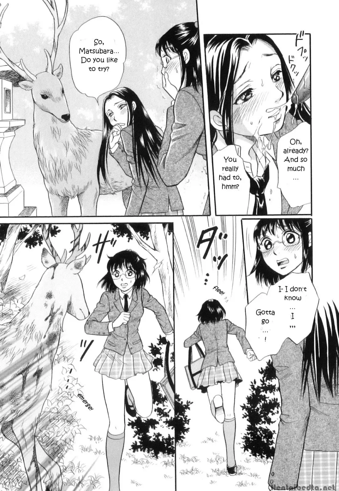 [Tsukimori Masato] Shoujo-tachi no Yukue ~Shishigami no Mori~ | Divine Deer Forest ~Girls' Whereabouts~ Fhentai.net - Page 21