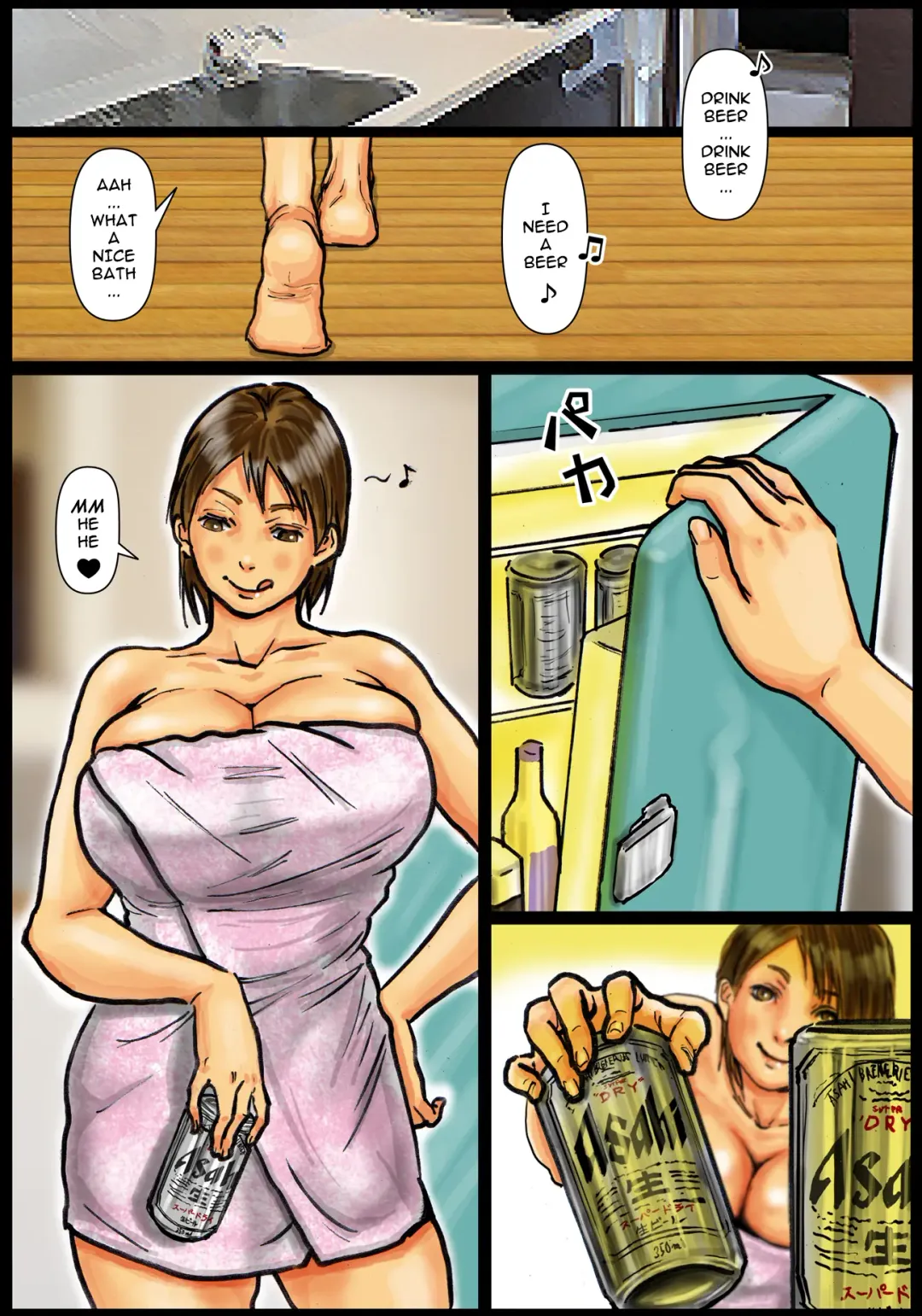 Kaa-san no Ana Tsukawasete ~Kouhen~ | Cumming Inside Mommy's Hole 2 Fhentai - Page 9