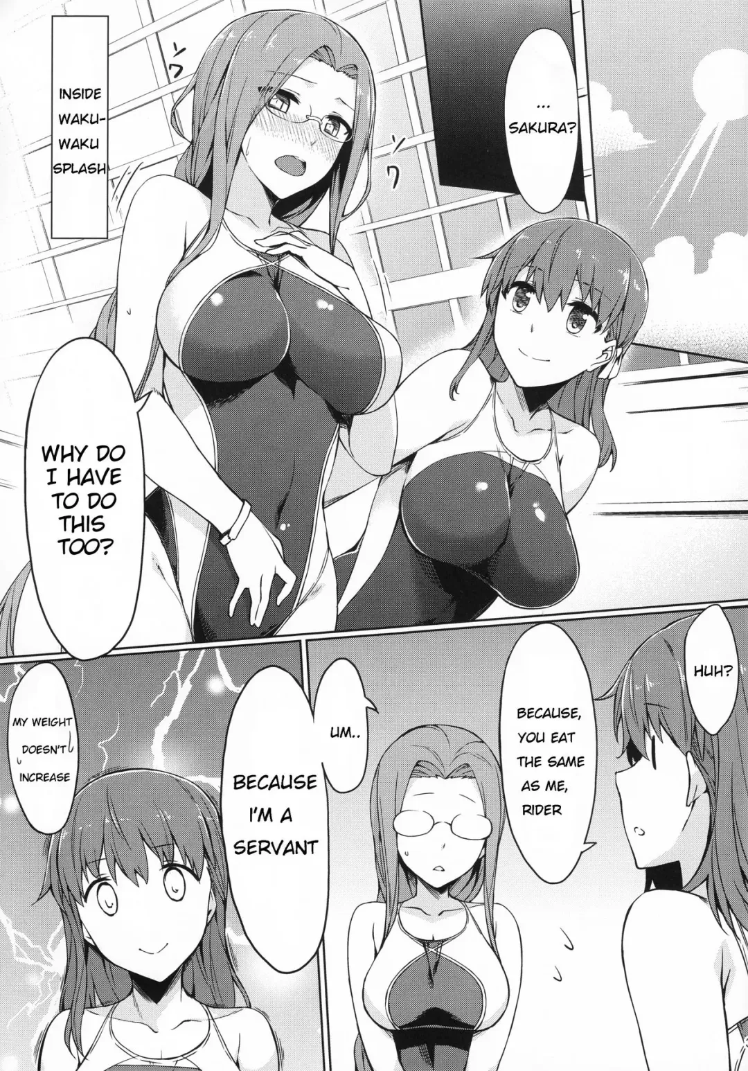 [Yanagi] Rider-san to Kyouei Mizugi. | Rider-san and Swimsuit Fhentai - Page 4