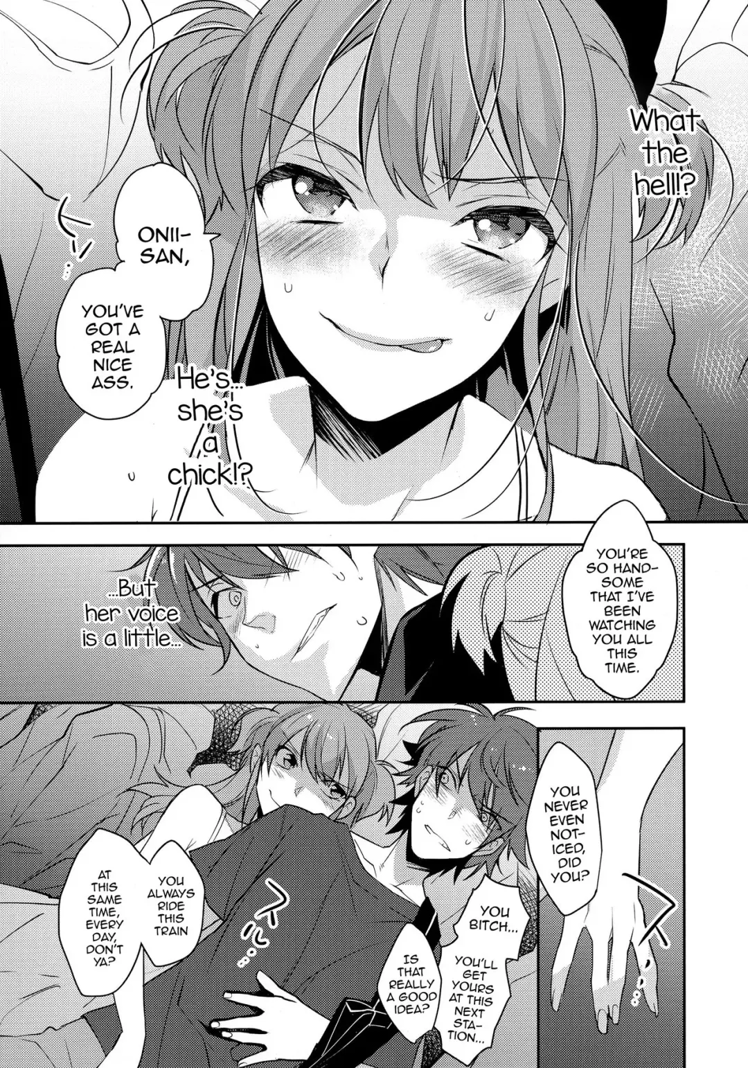 [Makuro] Chikan Josou Danshi x Ore!? Fhentai - Page 6