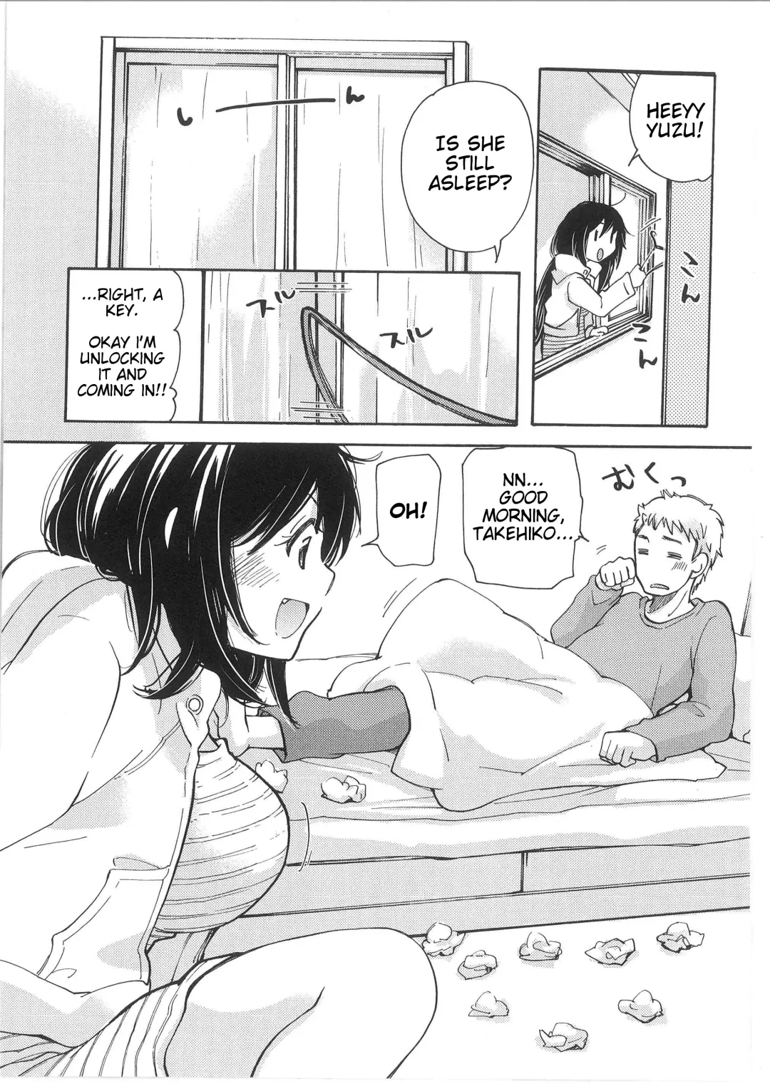 [Mikokuno Homare] Yuzu to Takehiko no Jijou | Yuzu and Takehiko's Situation Fhentai - Page 29