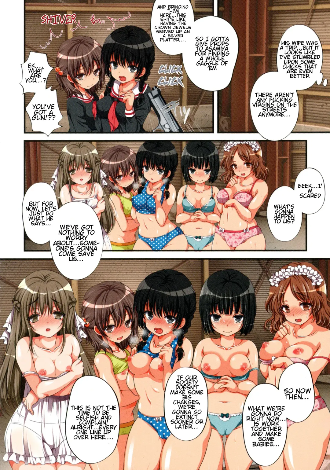 [Koto] Kyousei Haramase Gouhouka!!! Rape ga Gouhouka saretara Nippon wa dou Narimasu ka? | If Rape Were Legalized Ch. 2 Fhentai - Page 20